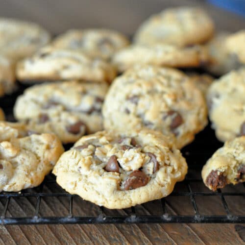 Oatmeal Chocolate Chip Cookies - Cook This Again Mom