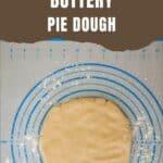Butter pie dough pinterest image.