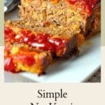 no veggie meatloaf pinterest image