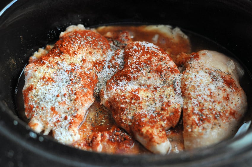 Crock Pot Pulled Chicken