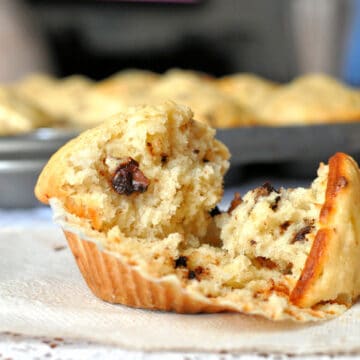 Banana Chocolate Chip Muffins - Cook This Again Mom