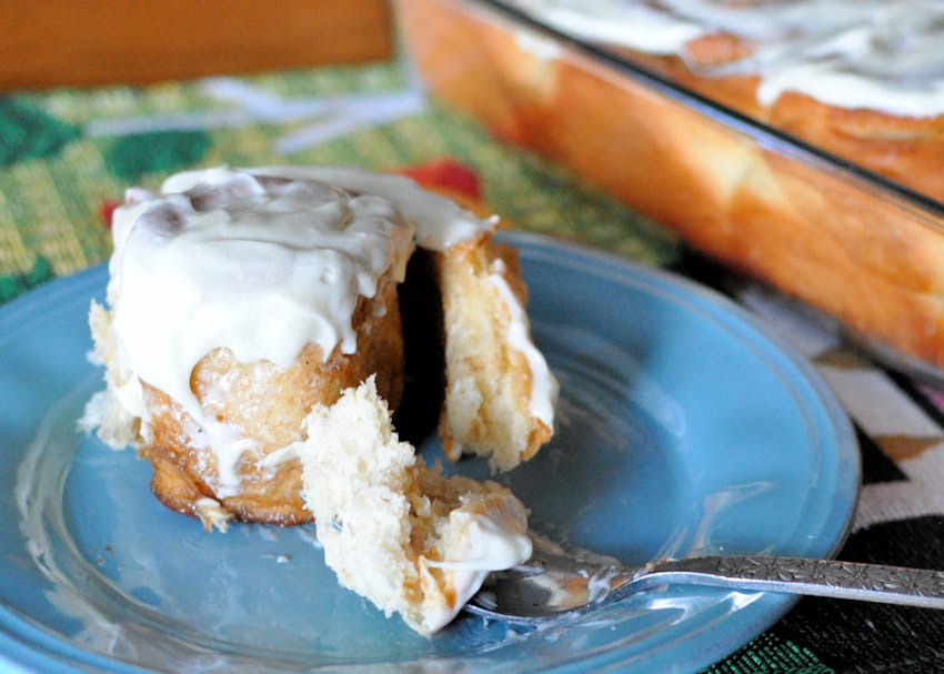 Pumpkin Spice Cinnamon Rolls