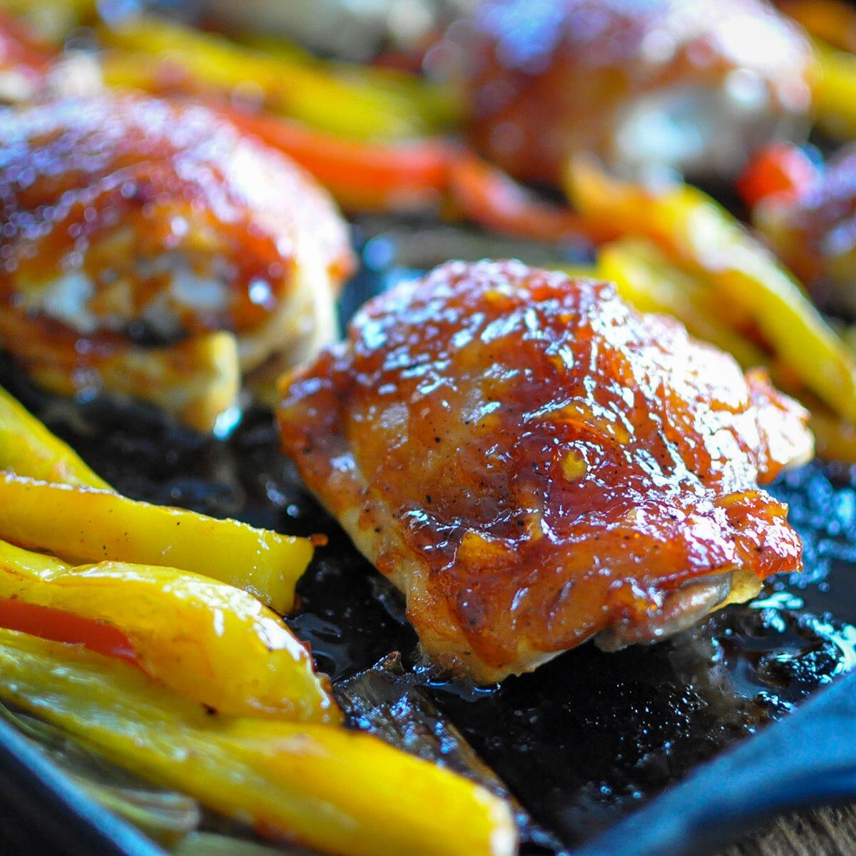Baked Sweet and Sour Chicken Thighs Cook This Again Mom