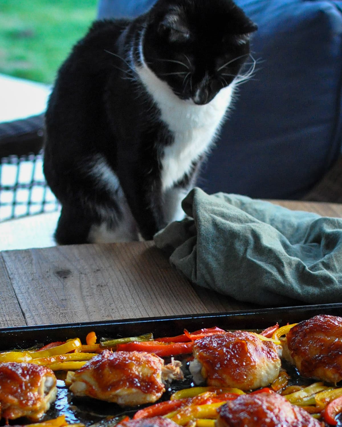 Baked Sweet and Sour Chicken Thighs - Cook This Again Mom