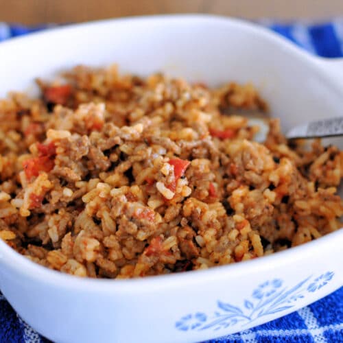 Creole Hamburger and Rice - Cook This Again Mom