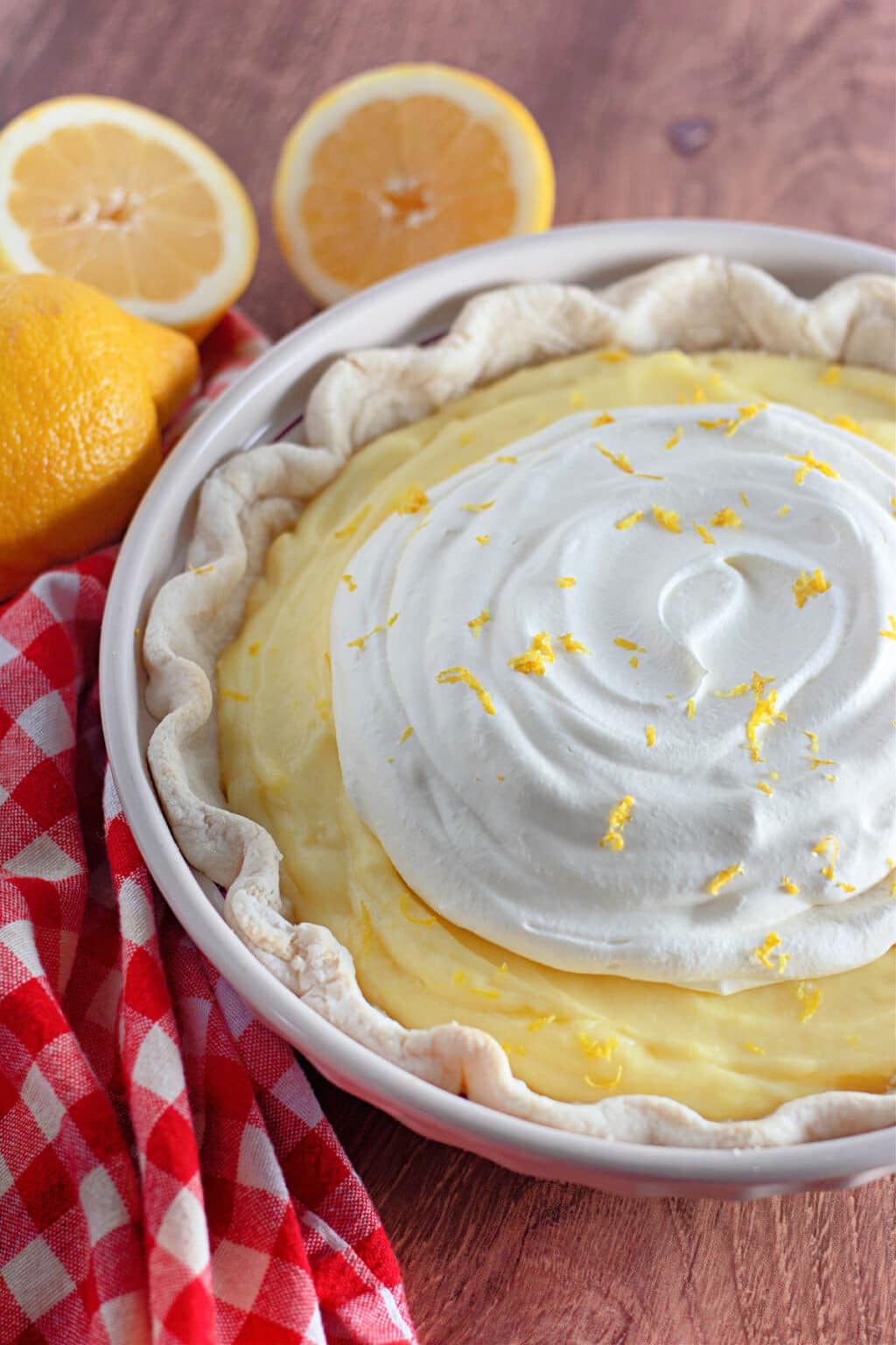 Sour Cream Lemon Pie - Cook This Again Mom