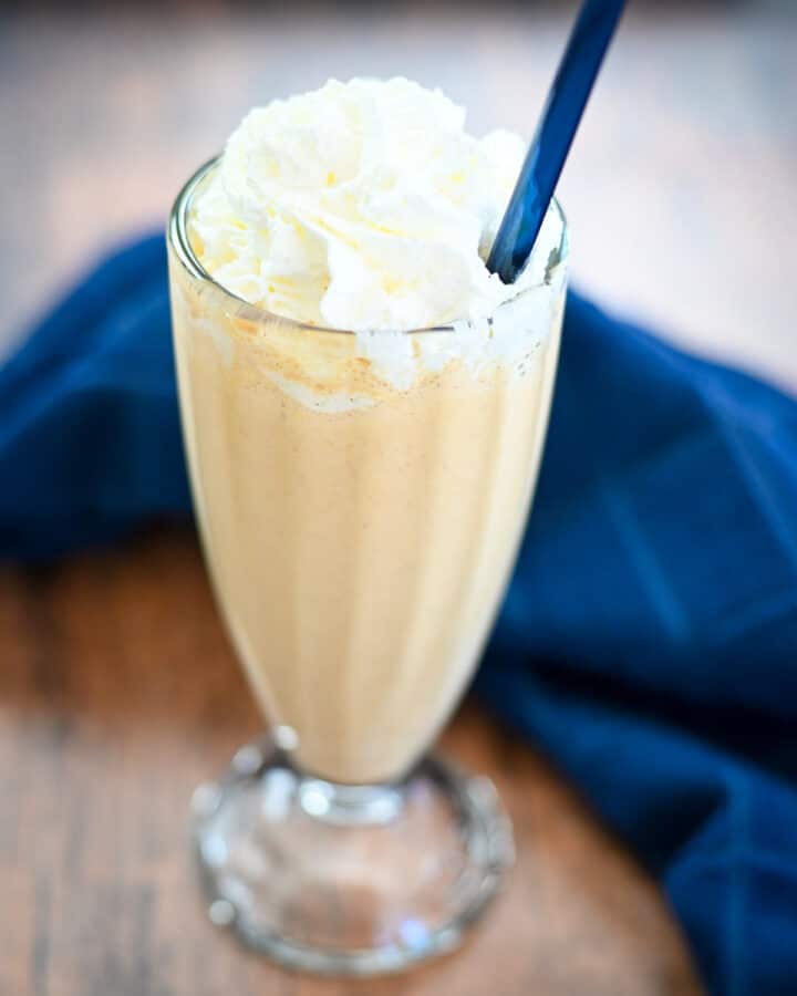 Make a Yummy Pumpkin Milkshake In Minutes - Cook This Again Mom