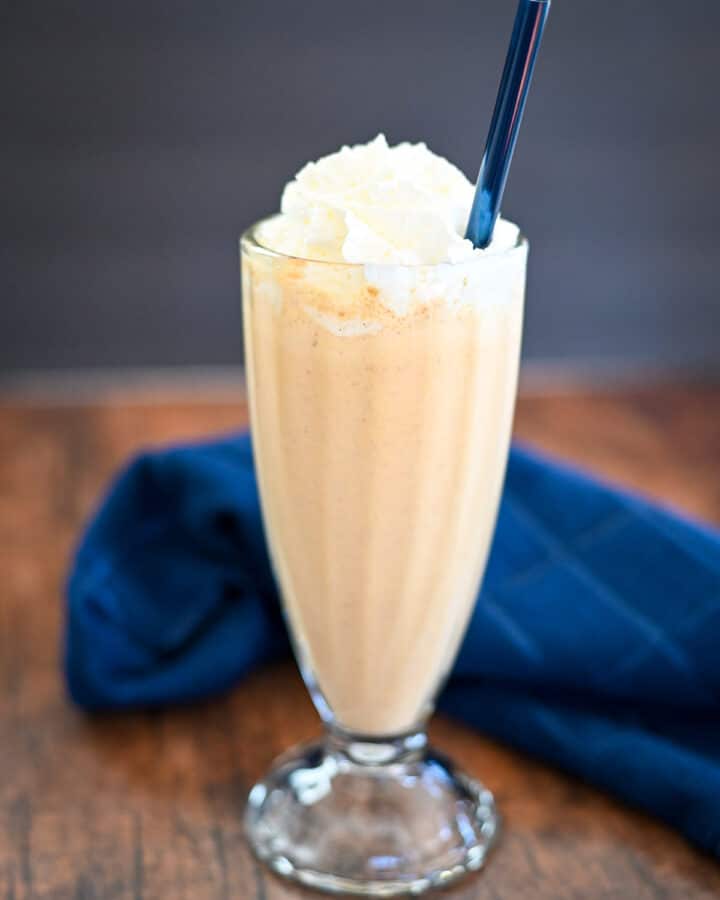 Make a Yummy Pumpkin Milkshake In Minutes - Cook This Again Mom