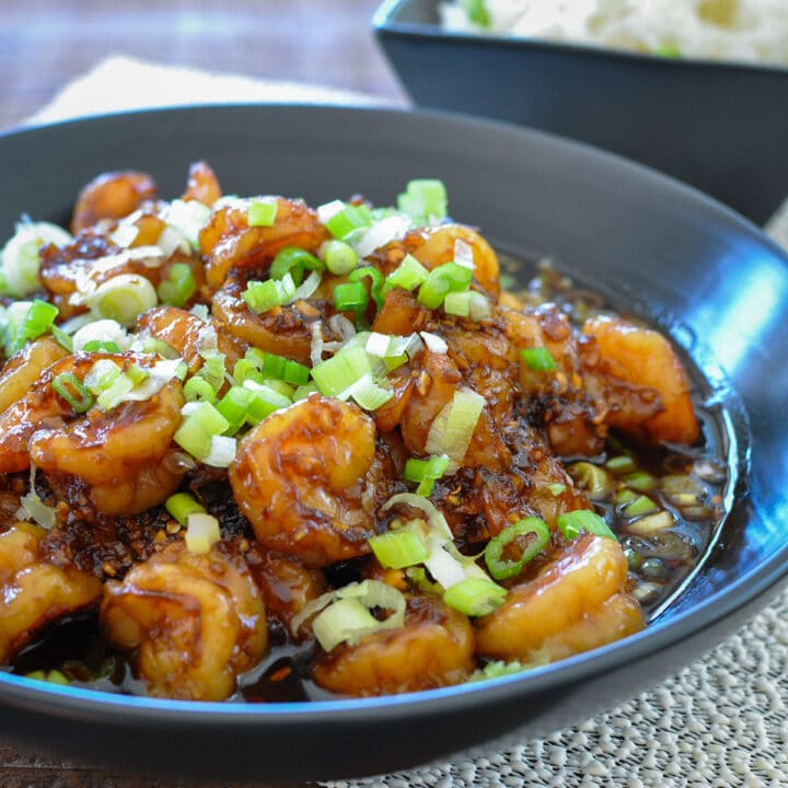 Honey Garlic Shrimp - Cook This Again Mom