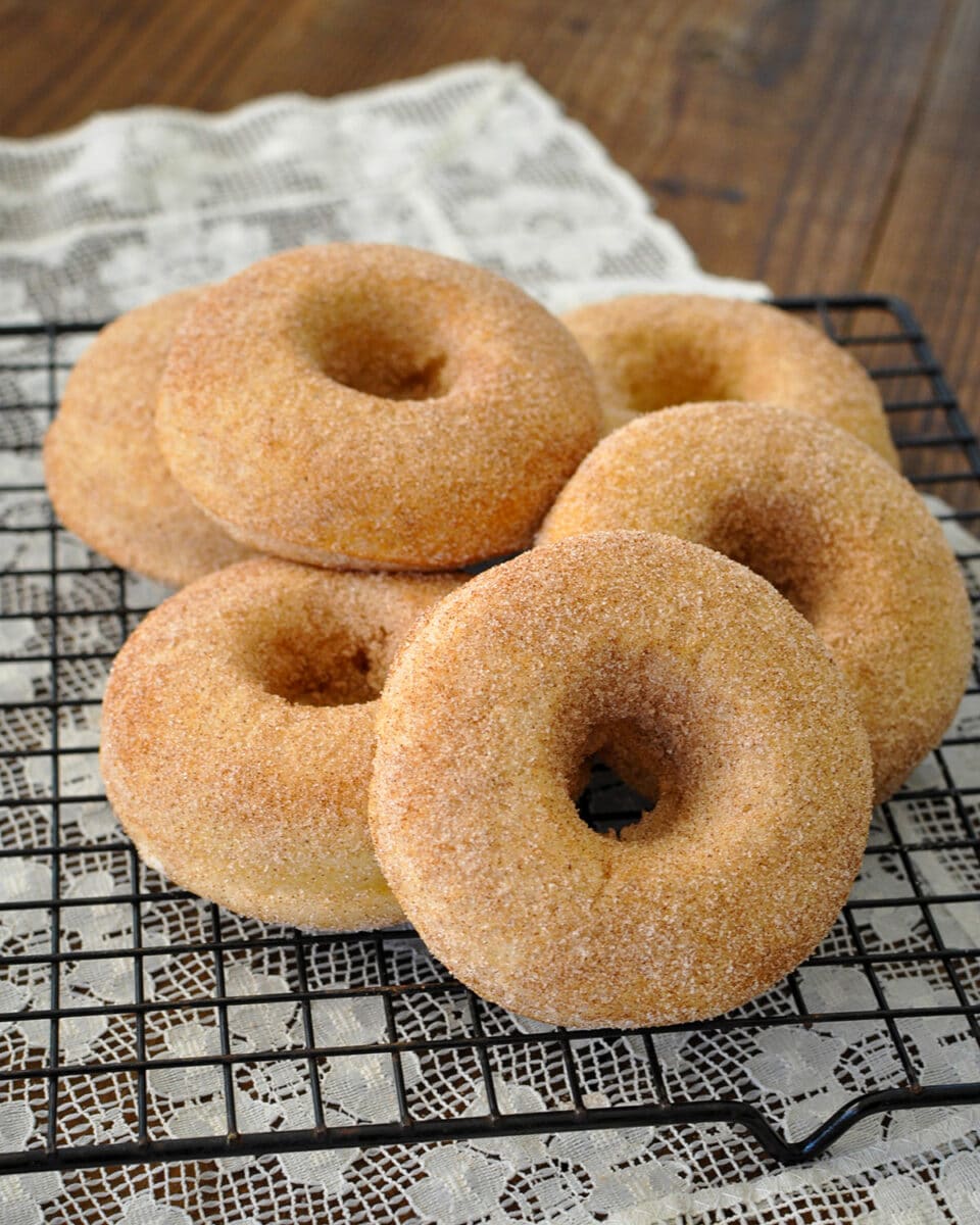 Baked Buttermilk Donuts - Cook This Again Mom