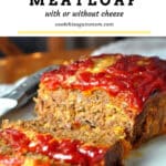 no veggie meat loaf pinterest image