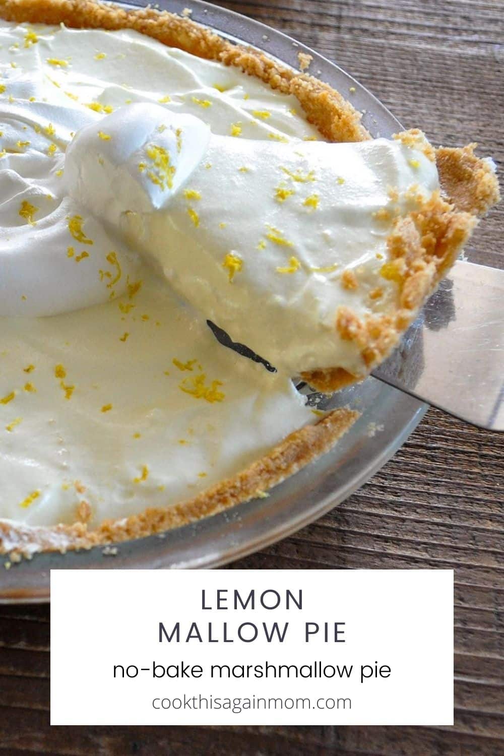 Lemon Mallow Pie Pinterest Image
