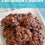 no bake cookies pinterest image