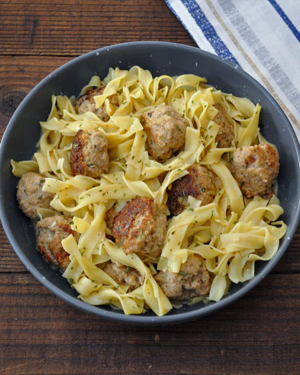 Ground Turkey Swedish Meatballs - Cook This Again Mom