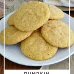 Pumpkin Snickerdoodles Pinterest Image