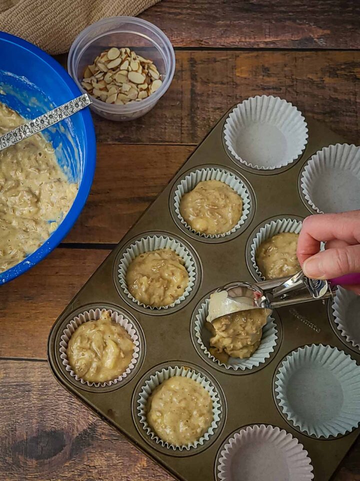 Banana Almond Bran Muffins Cook This Again Mom