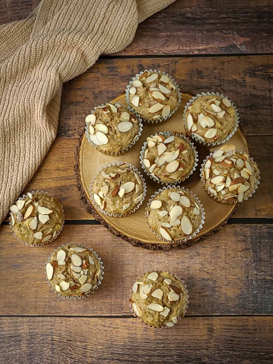 Banana Almond Bran Muffins Cook This Again Mom