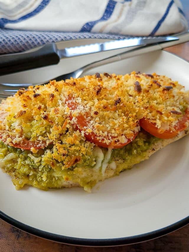 Pesto Crusted Salmon with Panko Cook This Again Mom