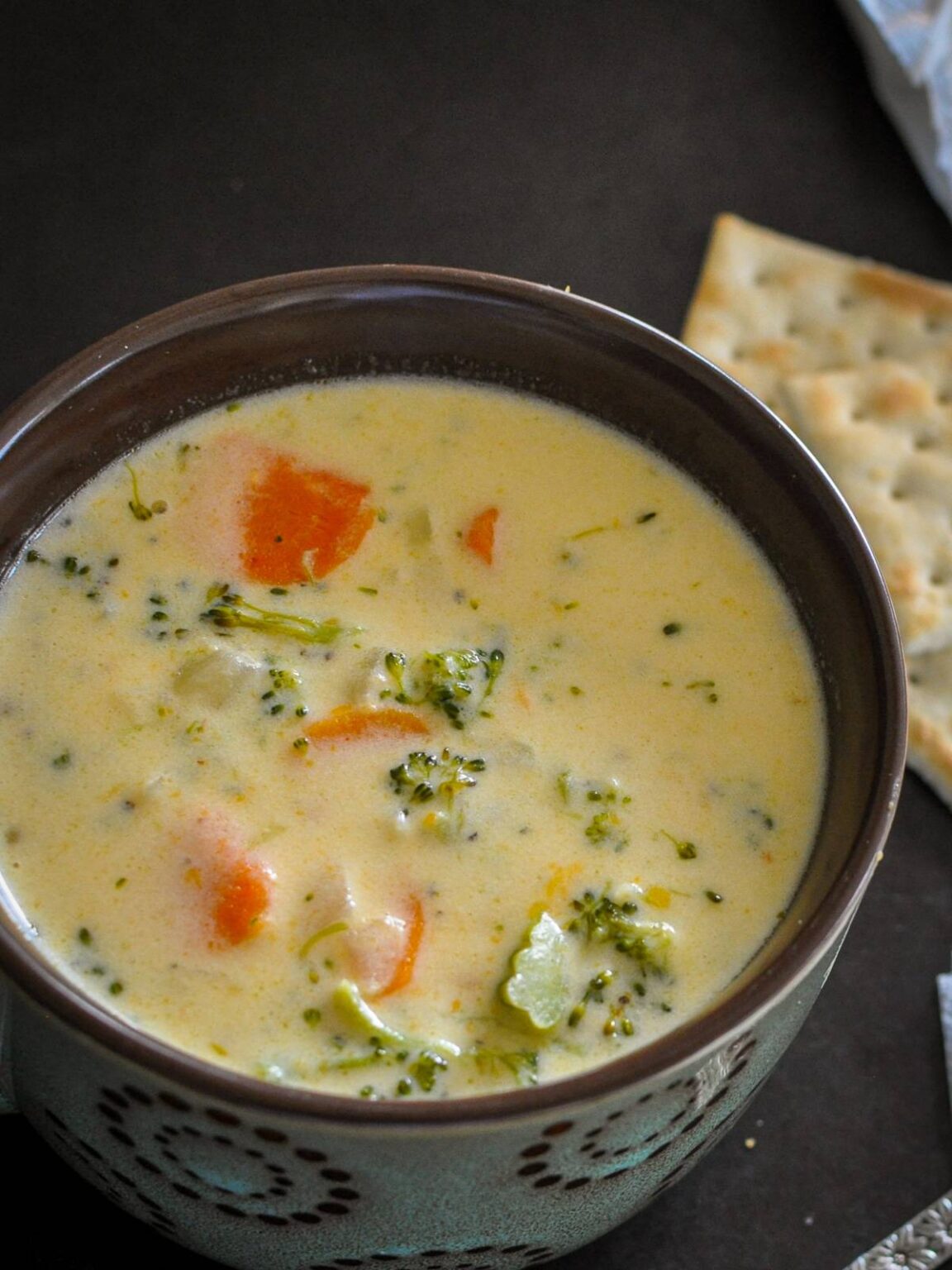 Simple Broccoli Cheese Soup - Cook This Again Mom