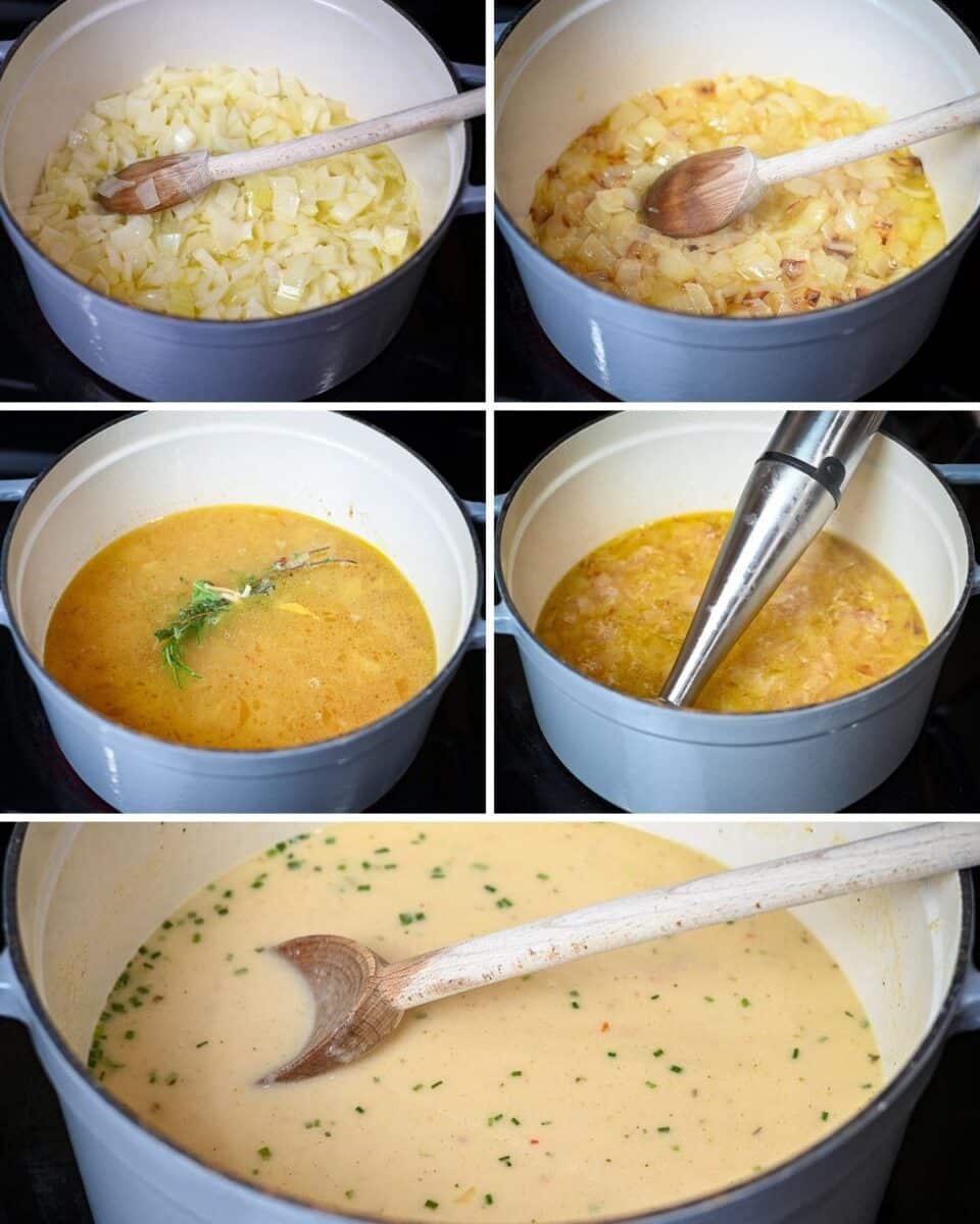 Cream of Onion Soup - Cook This Again Mom