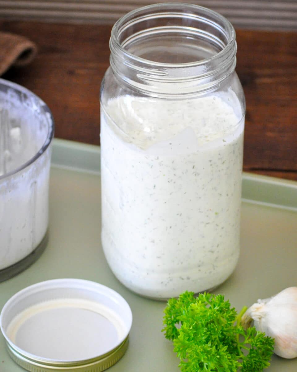 Easy Homemade Ranch Dressing - Cook This Again Mom