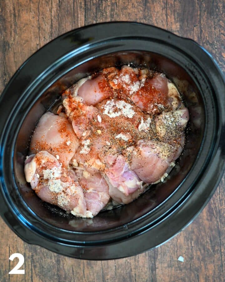 Slow Cooker Pulled Chicken - Cook This Again Mom
