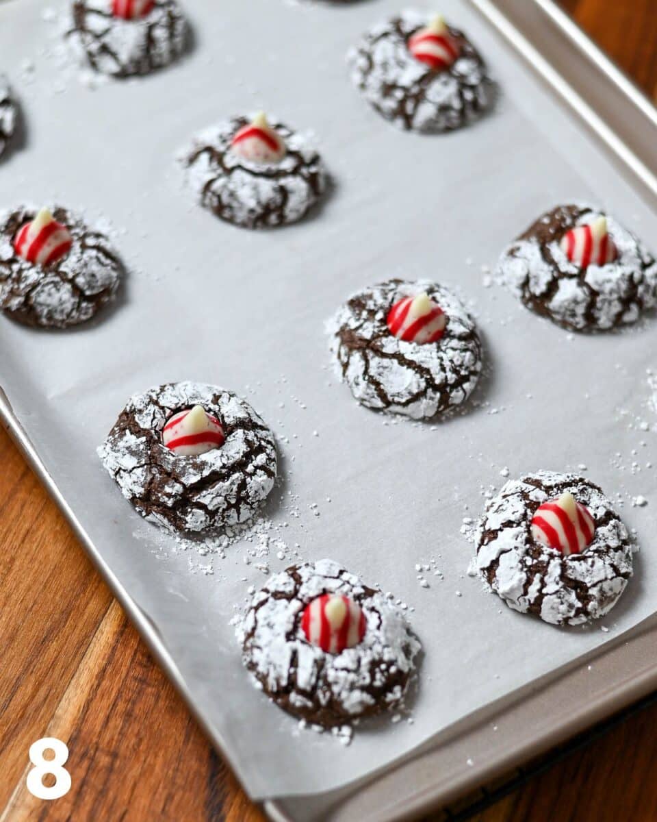 Kiss Crinkle Cookies - Cook This Again Mom