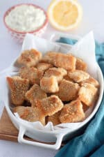 Baked Catfish Nuggets - Cook This Again Mom