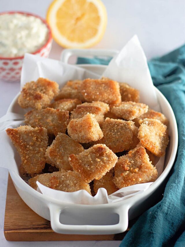 Baked Catfish Nuggets
