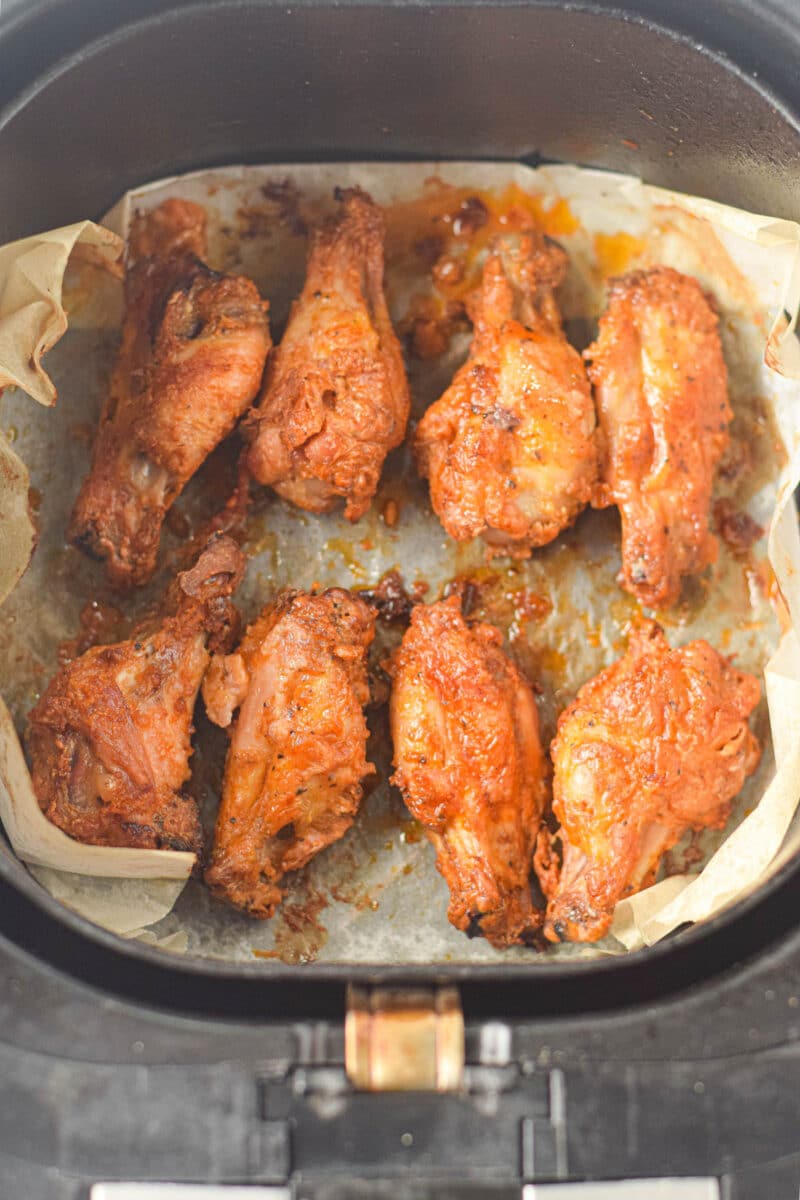 Air Fryer Honey Lime Chicken Wings Cook This Again Mom