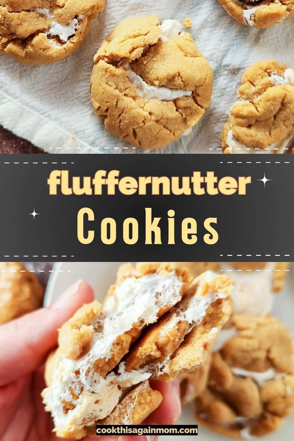 Fluffernutter Icon Fluffernutter Cookies - Cook This Again Mom
