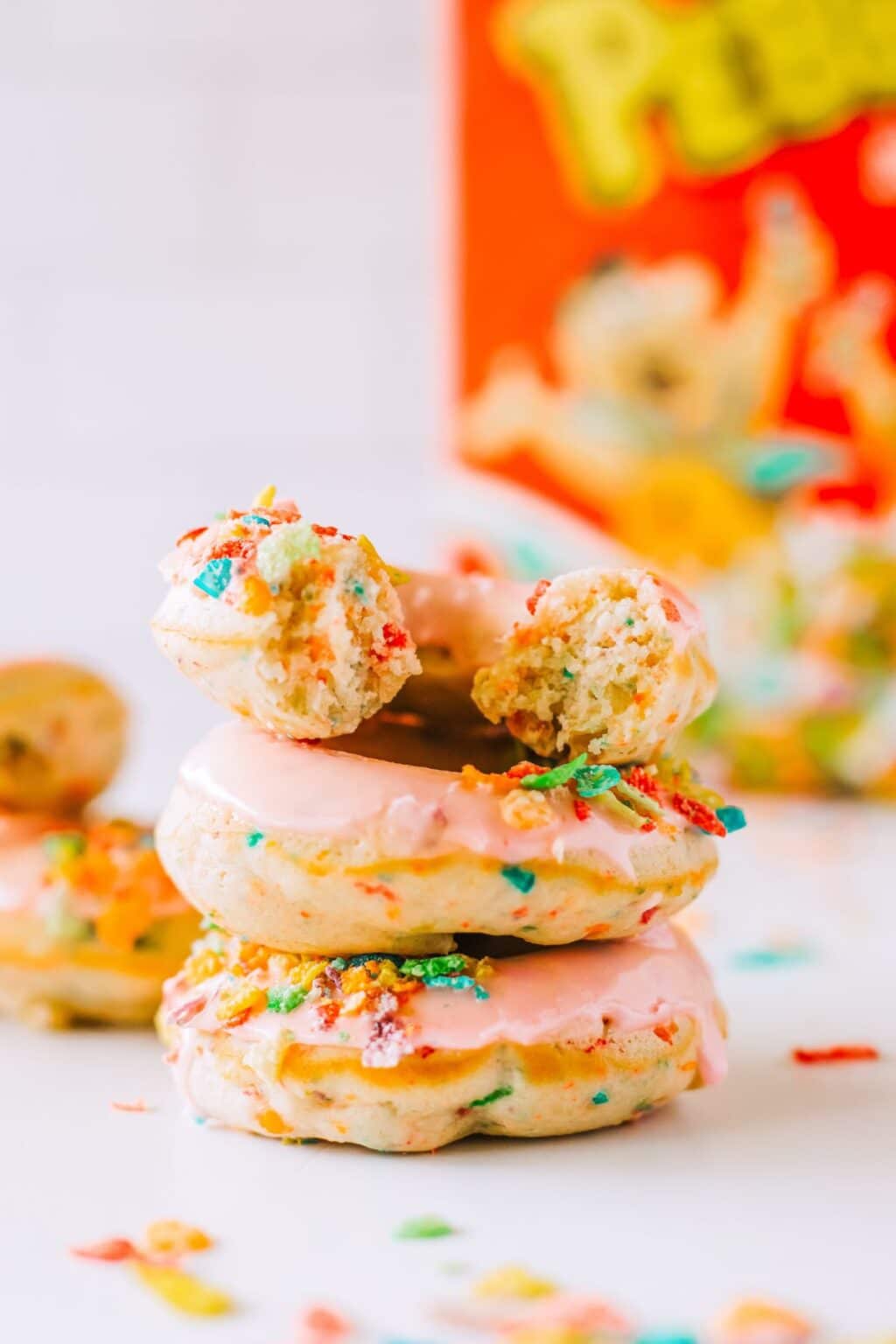 Fruity Pebble Donuts Recipe Cook This Again Mom