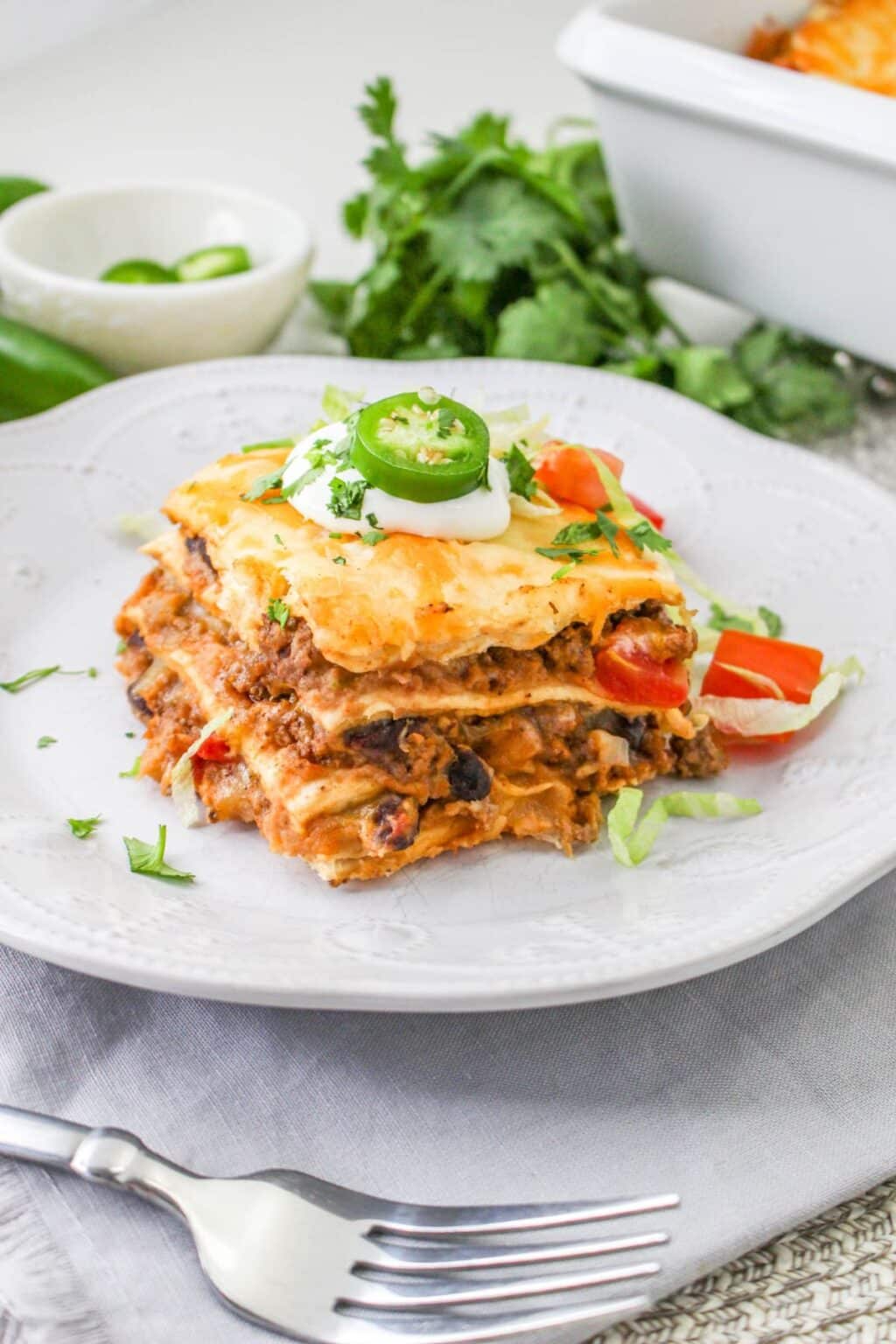 Taco Lasagna Recipe - Cook This Again Mom