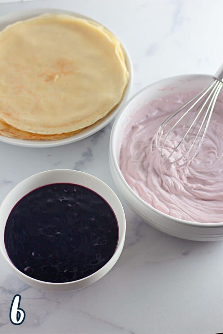 Blueberry Crepes With Yogurt Cream Cheese Filling - Cook This Again Mom