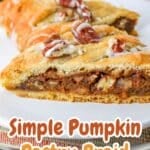 Simple Pumpkin Pastry Braid Pinterest Graphic