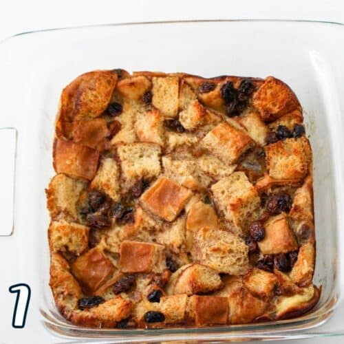 Bread Pudding With Vanilla Sauce - Cook This Again Mom