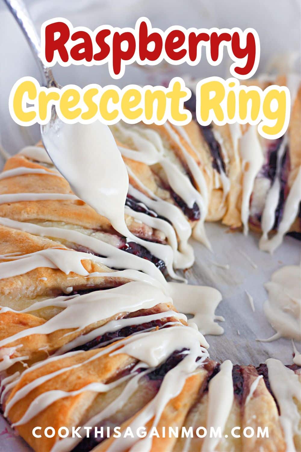 Raspberry Cream Cheese Danish Ring