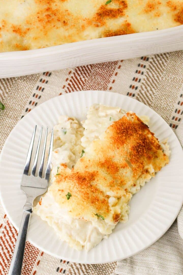 Chicken and Ravioli Bake - Cook This Again Mom