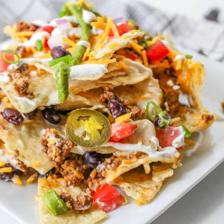 Layered Nachos - Cook This Again Mom