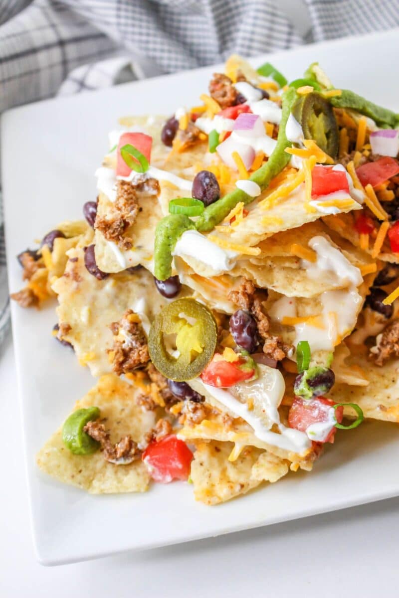 Layered Nachos - Cook This Again Mom