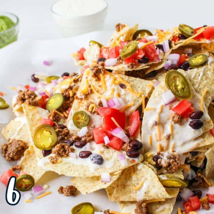 Layered Nachos - Cook This Again Mom