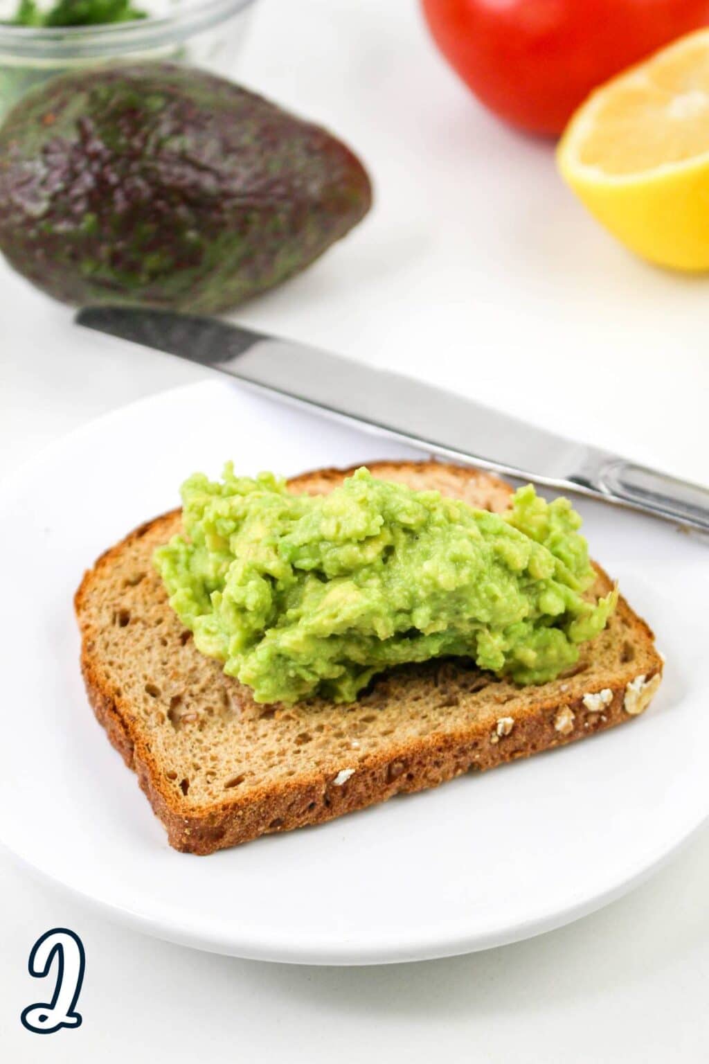Avocado Toast with Tomato - Cook This Again Mom