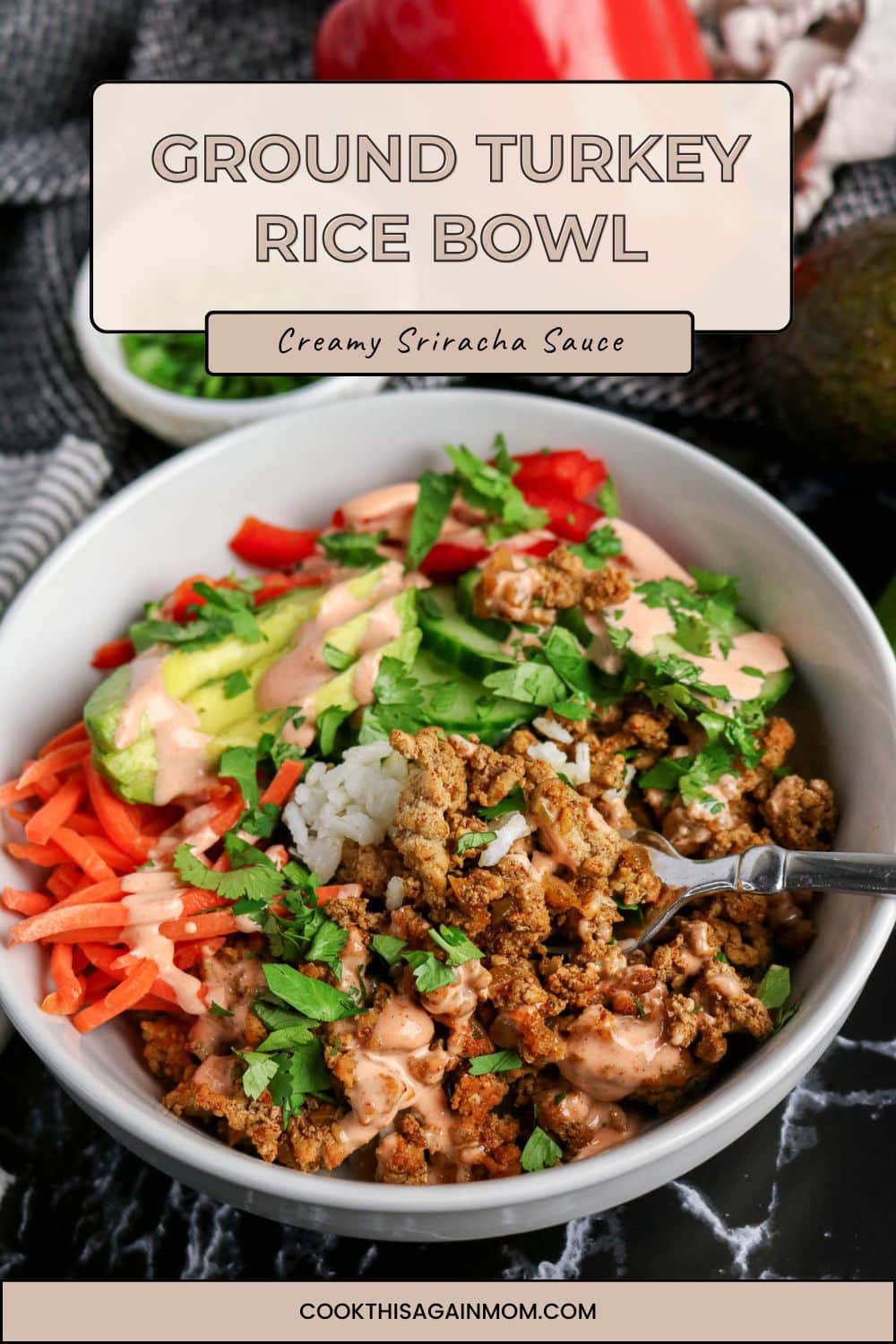 Ground Turkey Rice Bowls - Cook This Again Mom